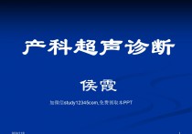 产科超声诊断PPT