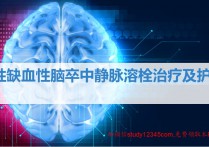 急性缺血性脑卒中静脉溶栓治疗及护理PPT