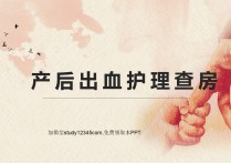 产后出血护理查房PPT