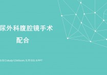 泌尿外科腹腔镜手术配合