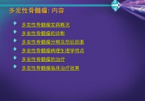 多发性骨髓瘤的发病与治疗概况PPT