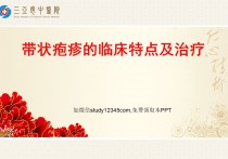 带状疱疹的临床特点及治疗PPT