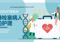 肺栓塞病人的护理（心内科护理查房）PPT