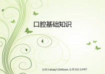 口腔基础知识PPT