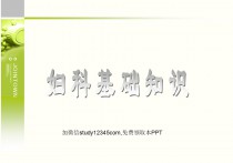 妇科基础知识PPT