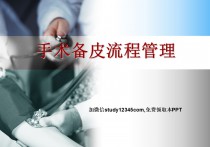 手术备皮流程管理PPT