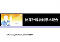 泌尿外科微创手术配合PPT