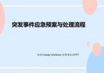 突发事件应急预案与处理流程