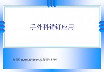 手外科锚钉应用PPT