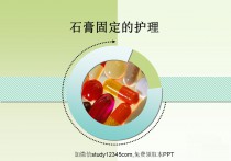 石膏固定的护理PPT
