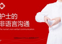 护士的非语言沟通PPT